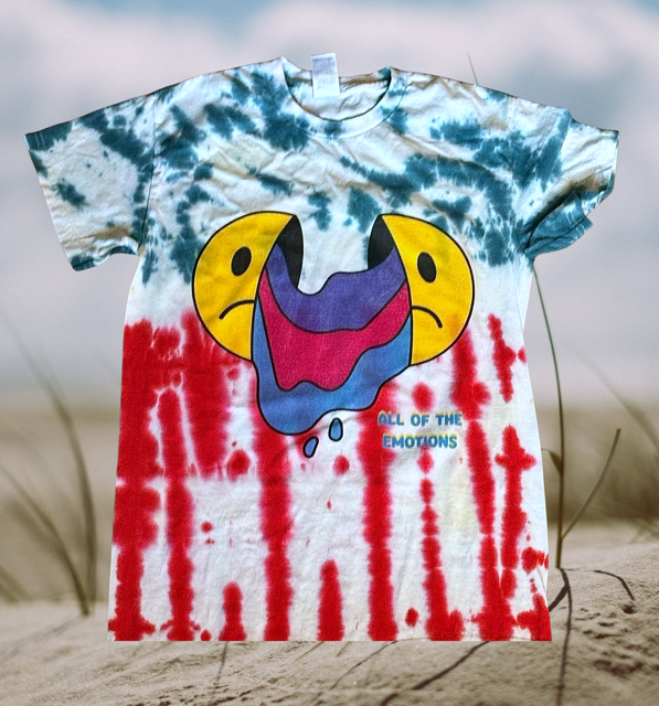 All of the Emotions Tie-Dye T-Shirt