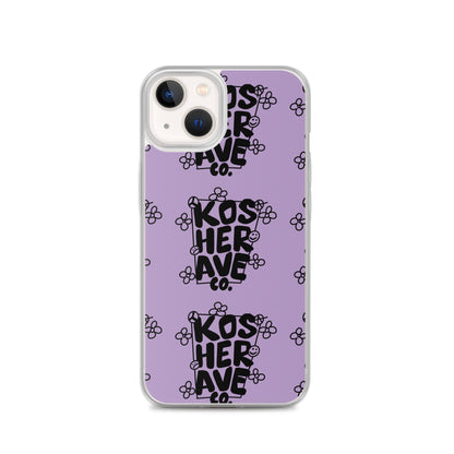 Smell The Flowers Purple iPhone Case