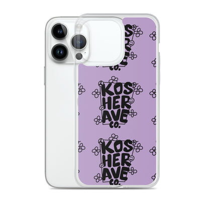 Smell The Flowers Purple iPhone Case