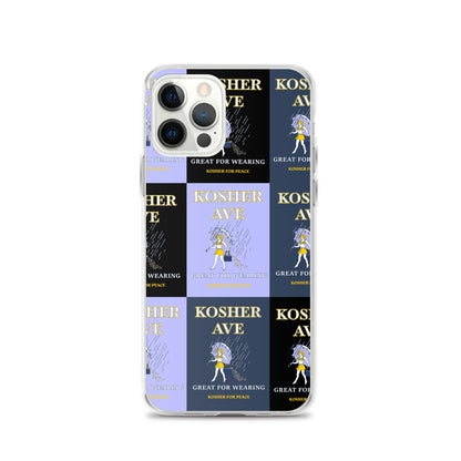 Kosher Salt Dark iPhone Case