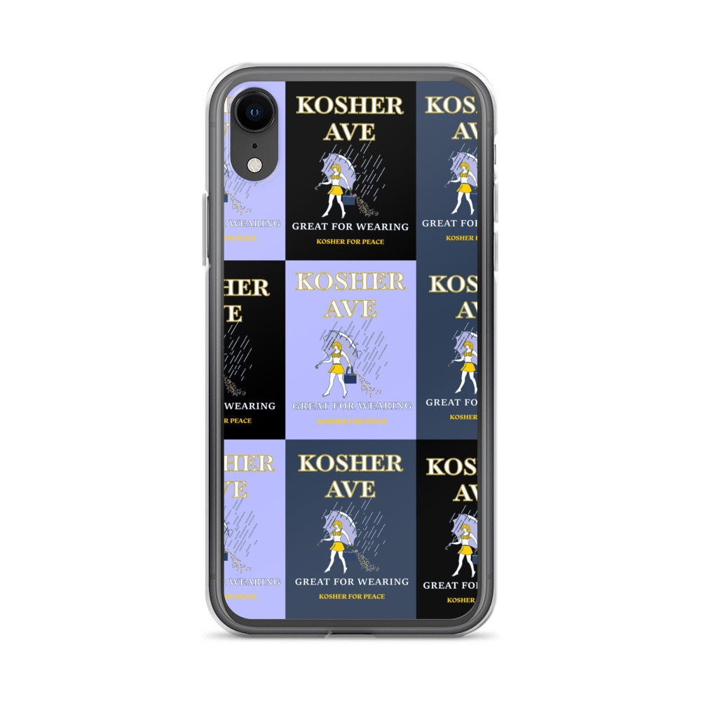 Kosher Salt Dark iPhone Case