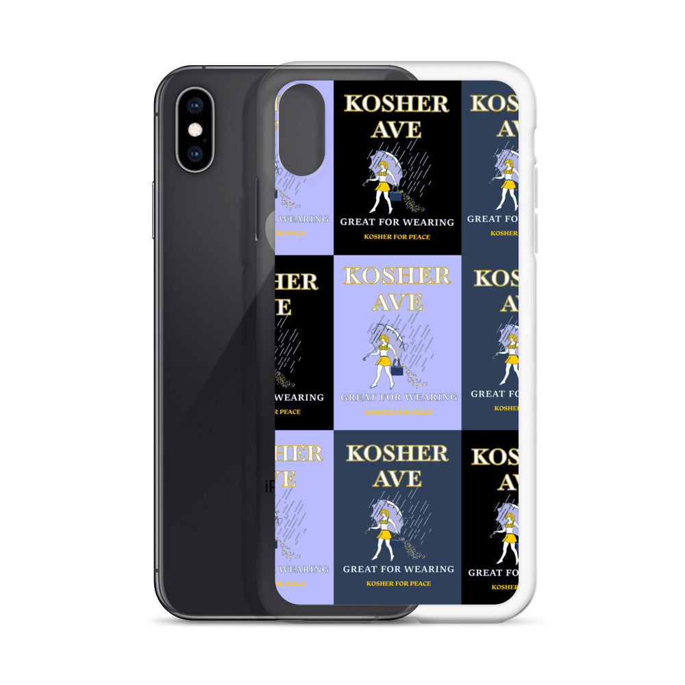 Kosher Salt Dark iPhone Case