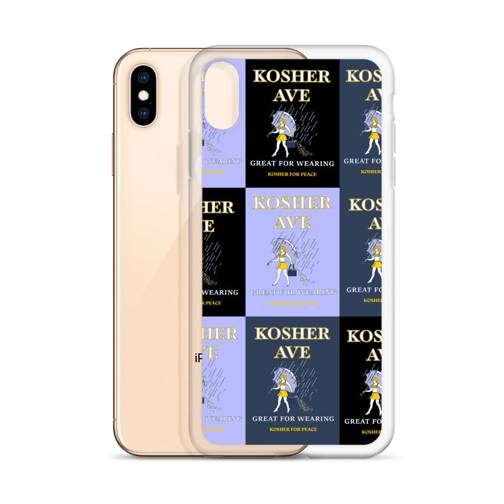 Kosher Salt Dark iPhone Case